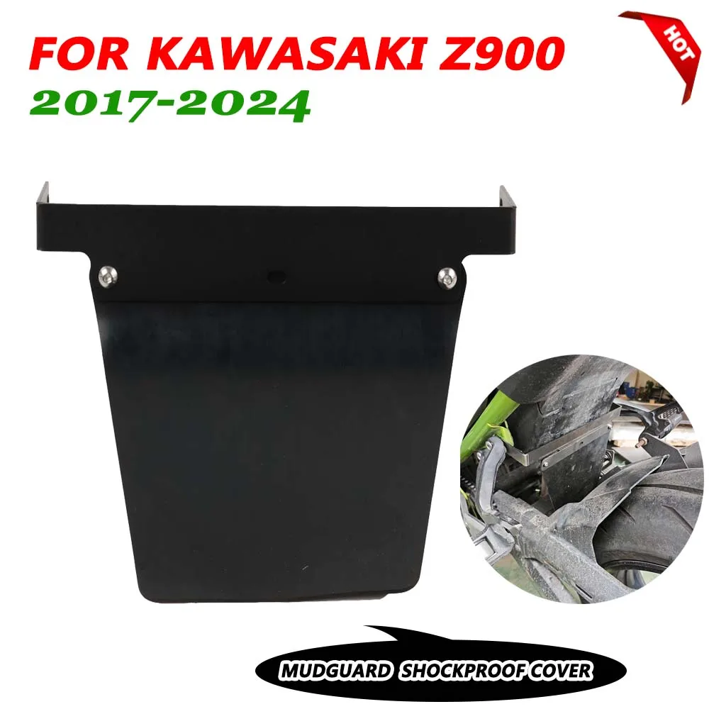 

Motorcycle Mudguard Silt Retaining Shock Shield Shockproof Cover 2024 for Kawasaki Z900 Z 900 2017- 2020 2021 2022 2023 Parts