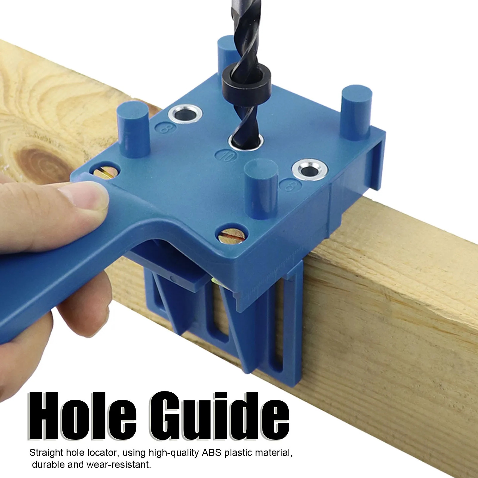 41Pcs/Set Carpentry Wood Drilling Guide Tool DIY Straight Drill Hole Locator Woodworking Supply