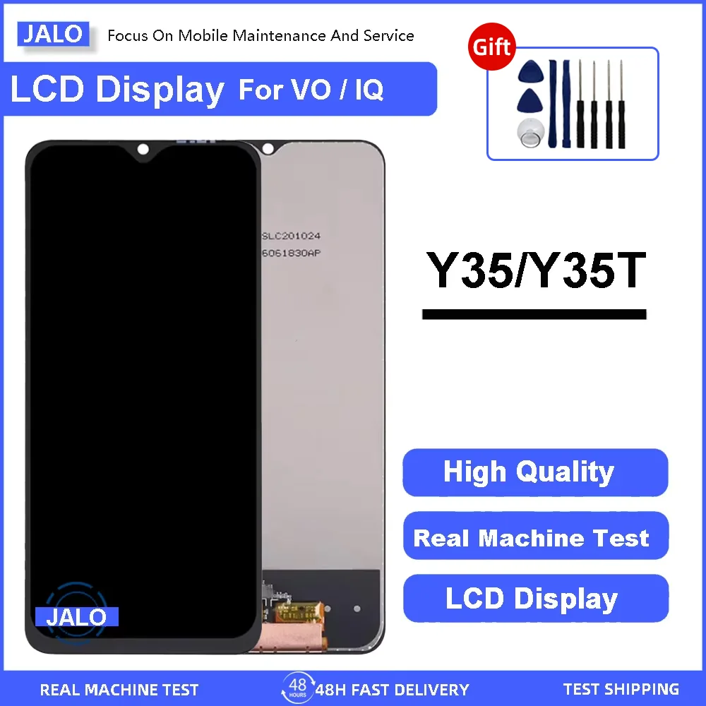 

JALO ЖК-экран мобильного телефона для VIVO Z5X Z6 Z1PRO Y35 + Y36T Y37 V1911A V2230A V2279A Замена сенсорной ЖК-панели дисплея