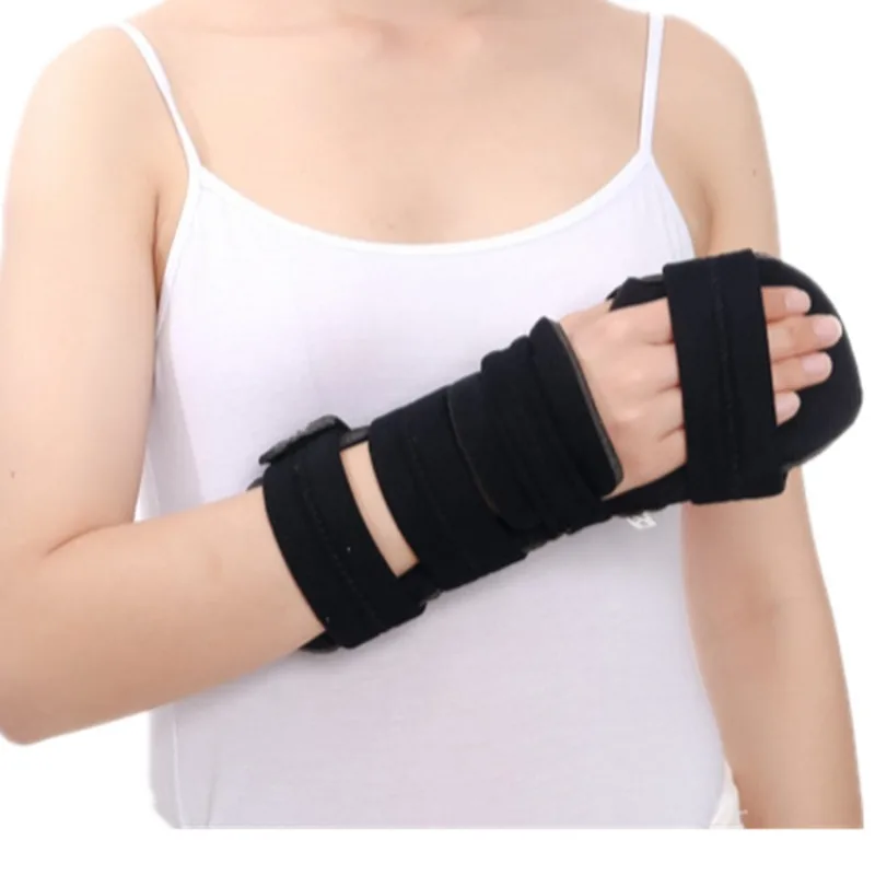 

Stroke Hand Brace Support Adjustable Finger Night Hand Splint Support Orthopedic Wrist Rest Arthritis Tendonitis Rehabilitation