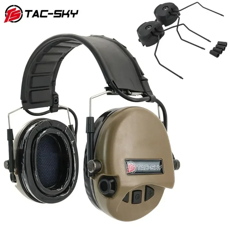 TAC-SKY Tactical Headset Airsoft TEA Hi-Threat Tier New detachable headband for SORDIN Hearing Protection hunting headphones