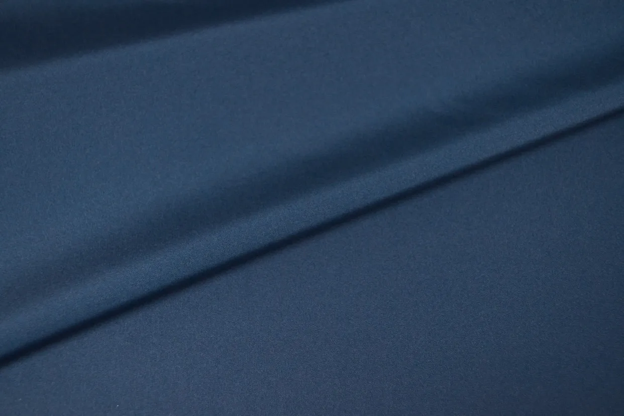 Dark Blue Waterproof Fabric Highly Breathable Composite Lining Moisture Wicking Quick Drying Thin and Portable