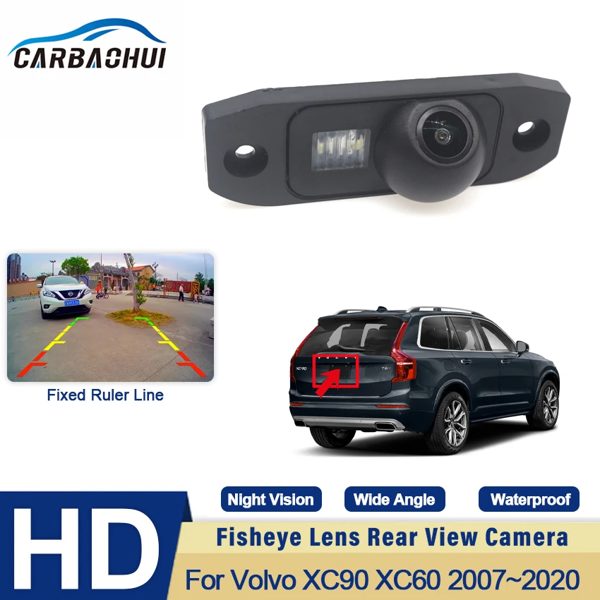 

CCD HD Waterproof Fisheye Rear View Camera For Volvo XC90 XC60 2007~2012 2013 2014 2015 2016 2017 2018 2019 2020 Car Monitor