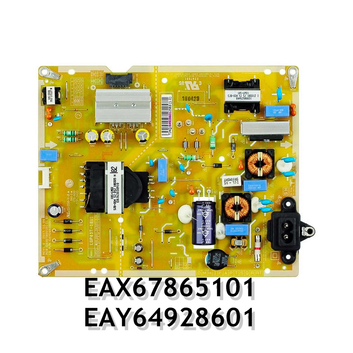 

TV Power Supply Board EAX67865101 EAY64928601 LGP43T-18U1 for 43UK6510PSF 43UK6520PSA