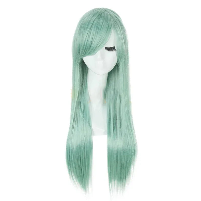 CyAnime 일곱 가지 대죄 코스프레 엘리자베스 리오네스 의상 블루 탑 화이트 스커트 유니폼 슈트 소녀 할로윈 의상 W 포함