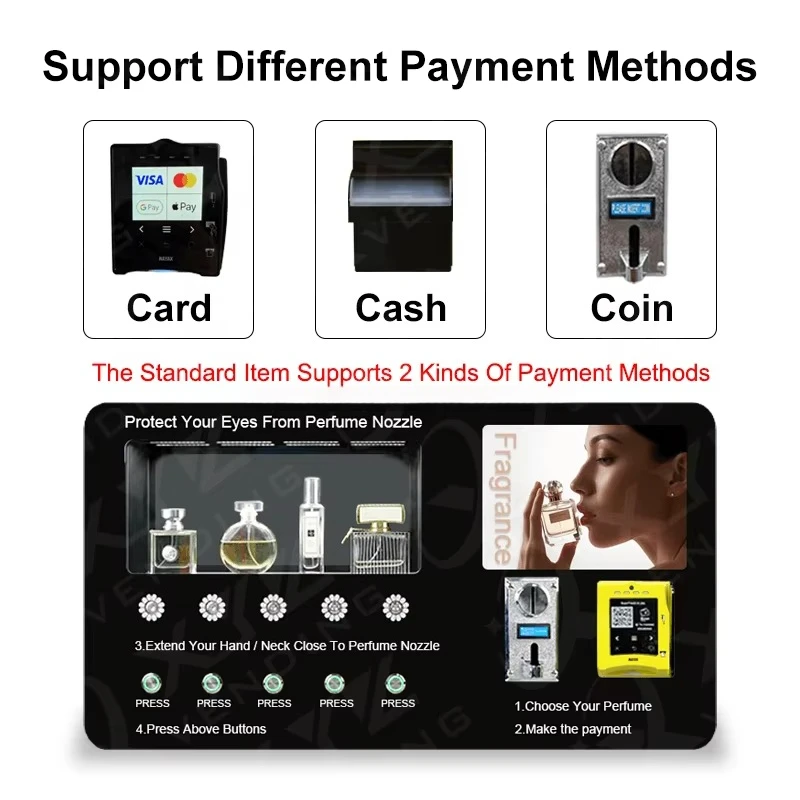 쇼핑몰 상업 거리 향수 자판기 맞춤 제작 저렴한 향수 분사 자판기
