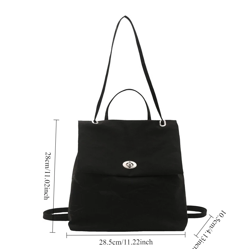 حقيبة ظهر عصرية للنساء من النسخة الكورية، حقائب ظهر جديدة بسيطة وكاجوال ذات سعة كبيرة ومتعددة الاستخدامات لمسافات قصيرة