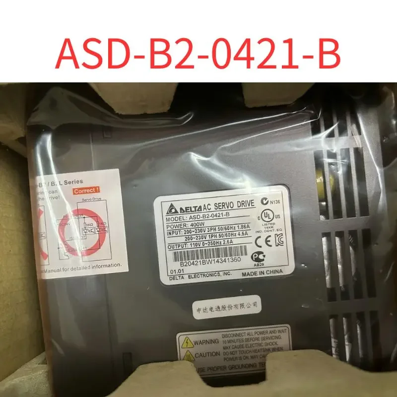 

Brand New ASD-B2-0421-B servo driver Fast Shipping