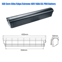 48V Reention Ebike Battery EEL Pro 10.4Ah 14Ah Replace Hidden Lithium ion Batteries For IGO Core Elite Edge Extreme EEL battery