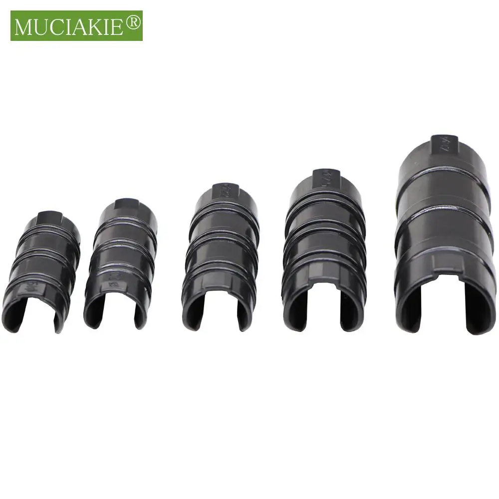 30pcs Garden Buildings Tube Clip 19/20/22/25/32mm Greenhouse Frame Pipe Membrane Clamp Connector Kit Tarp Fastening Connectors
