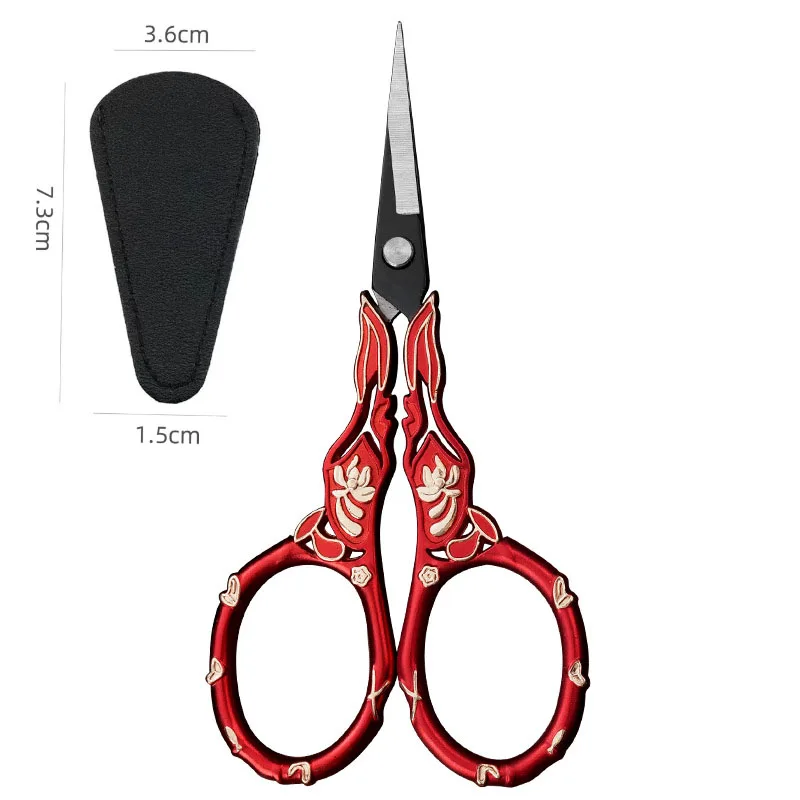 Image 7: /Ciseaux de tailleur pour point de croix, coupe-fil, coupe-sachet de thé, cisailles à feuilles de thé, ciseaux à dentelle et petits ciseaux à main