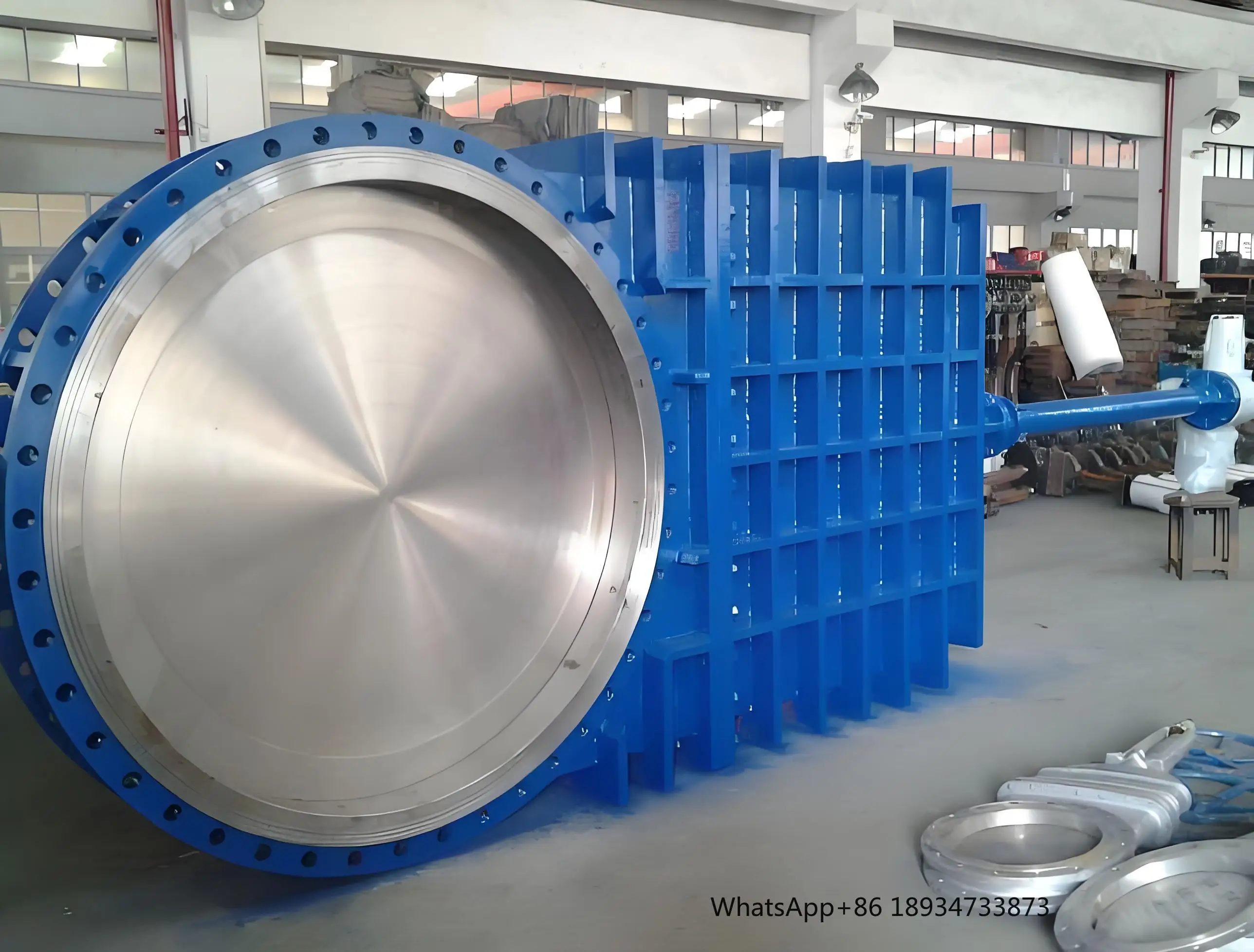 ANSI CE ارتفاع درجة الحرارة 150lb 300lb DN400 DN800 DN1000 SS304 الفولاذ المقاوم للصدأ الكربون الصلب Wcb سكين بوابة صمام للمياه #2