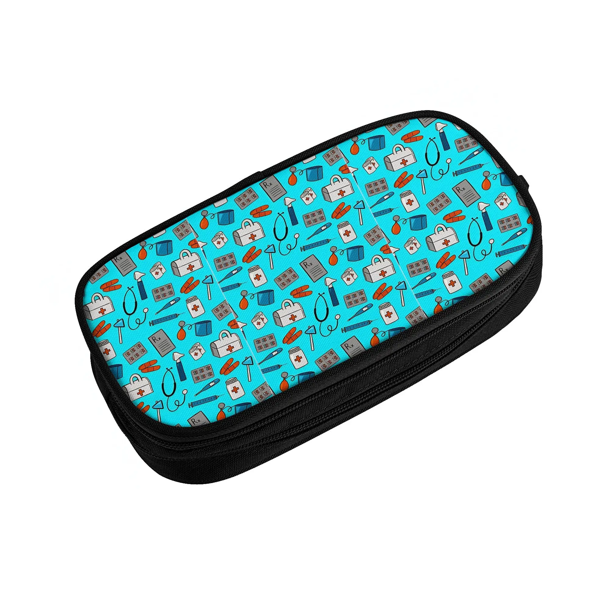 1 piece Lightweight Equipment Pencil Case Girls Pen Bag Medical School Stationery Bag
