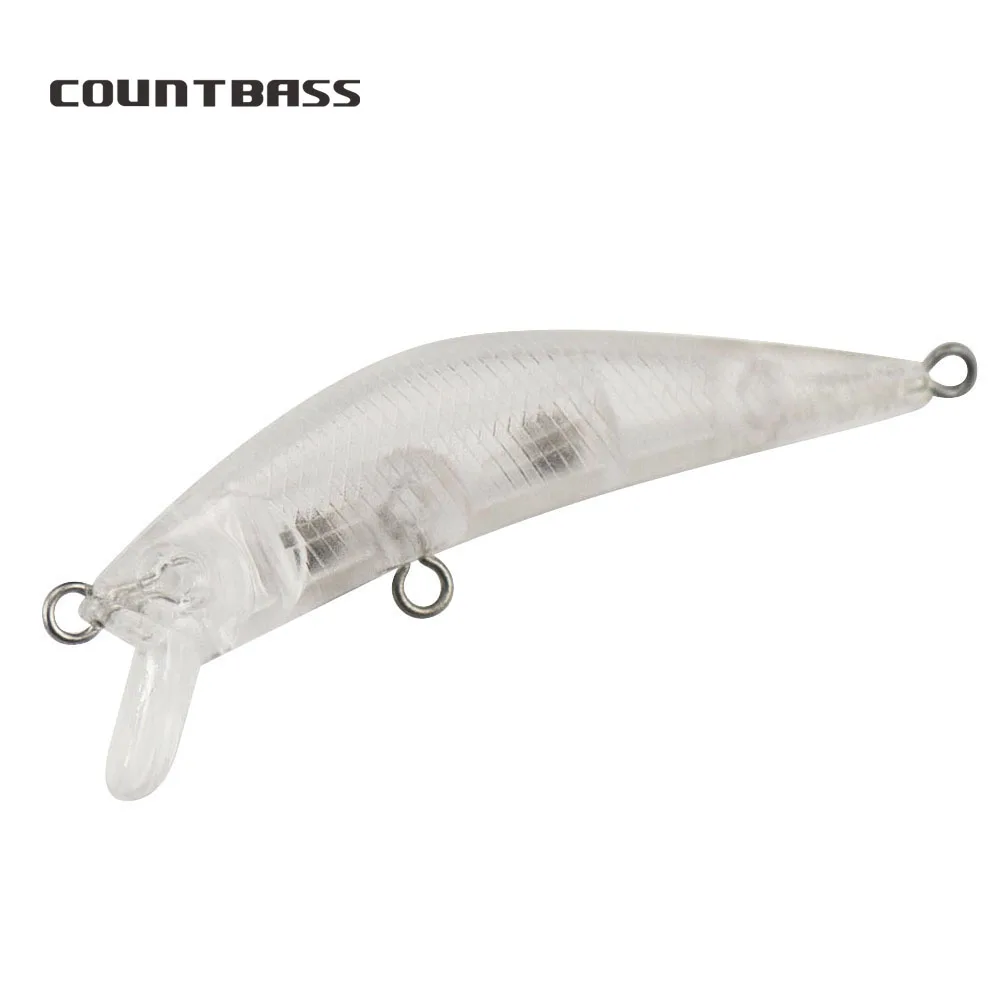 Countbass 10Pcs Blank Hard Lures 41mm/1.61