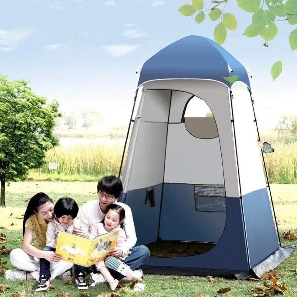 

Automatic Tent Outdoor Rain 3-4 People Thick Rainproof Waterproof Oxford Cloth Double Wild Camping Family Outing