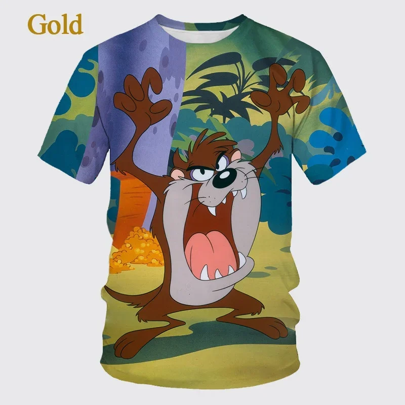 New Men Summer Latest Pattern 3D Print T-shirt Short Sleeves Personality Casual Shirt Fashion Cartoon Plus Size Super Cool Tops image 2