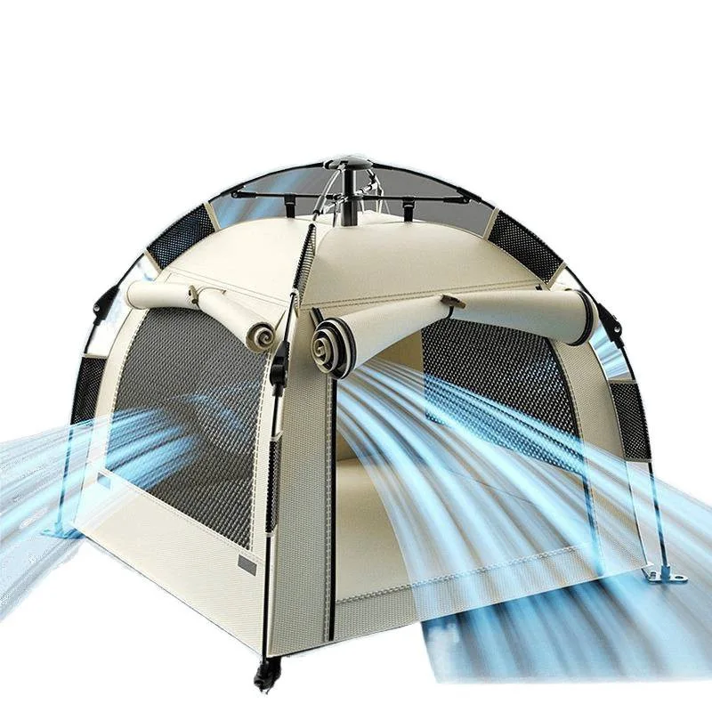 

Outdoor, dog tent, self-folding semi-enclosed, large dog, pet, kennel