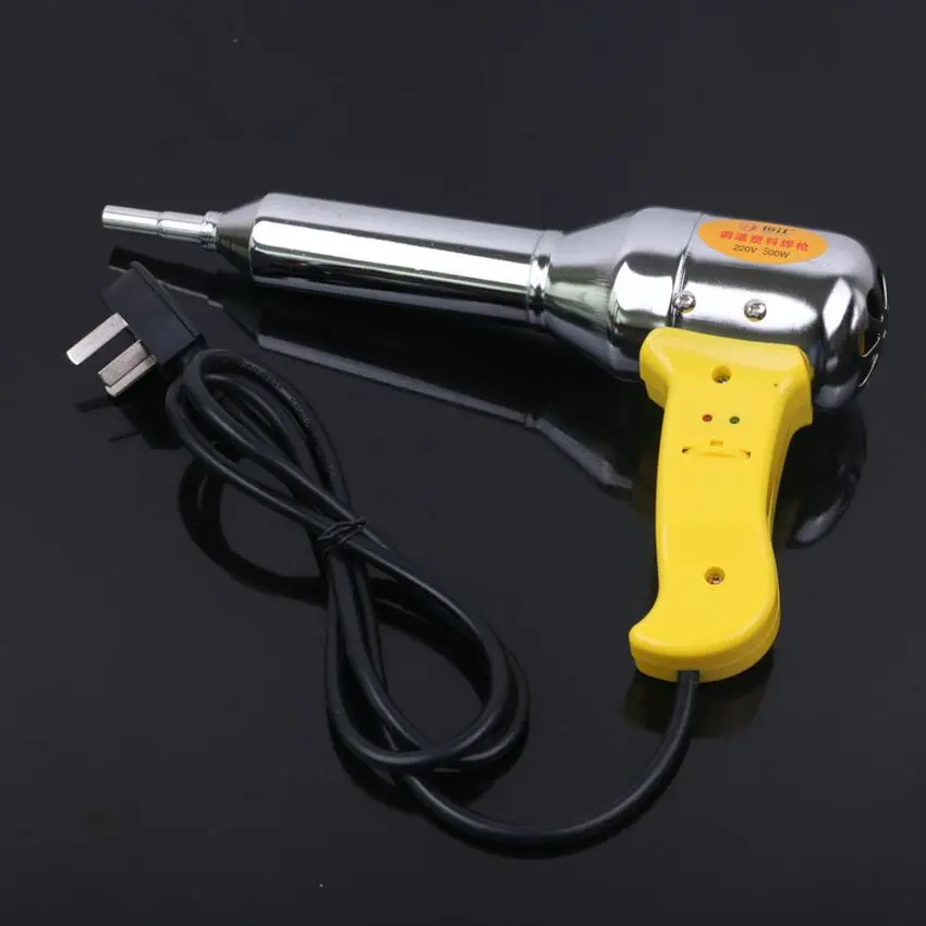 1PC High Quality 500W Plastic Welding Torch Temperature Adjustment Hot Air Soldering Gun Industrial Weld Tools Accessories