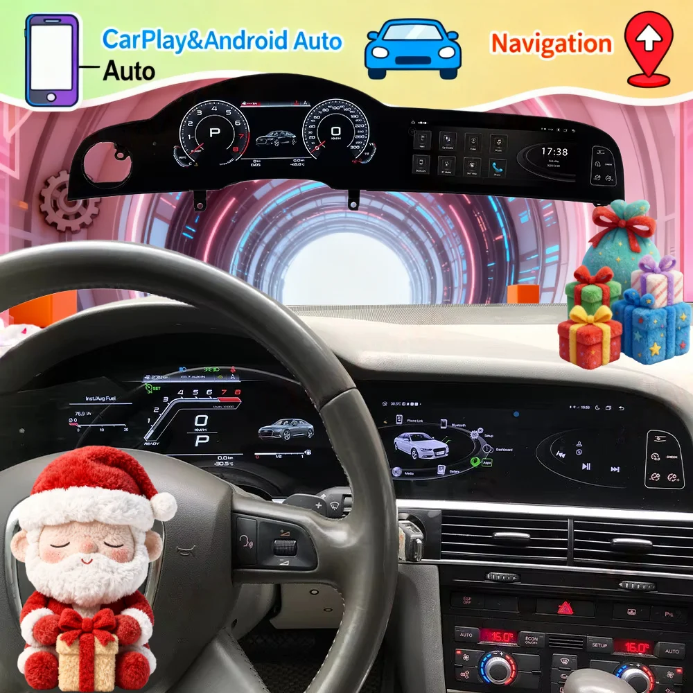 

Android 13.0 HD-экран для Audi A6 2005-2012 Carplay Автомобильный GPS-навигатор Авто стерео Мультимедийный плеер Автомобильный радиоприемник Музыкальный головное устройство