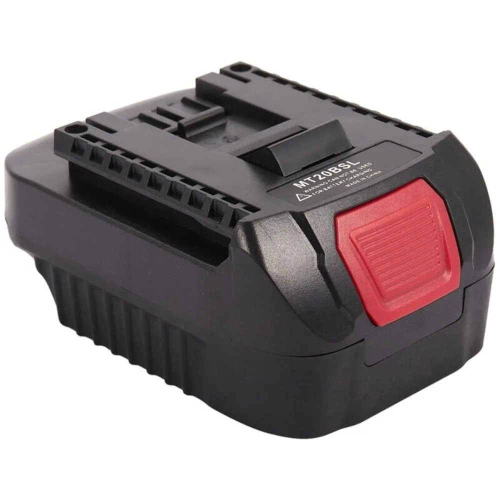 Conversor de Adaptador de Bateria para Makita Bateria Li-ion para Bosch Bateria de Lítio Ferramenta Elétrica 18v Mt20bsl