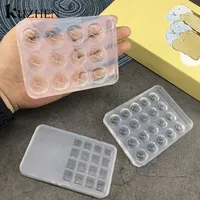 High Transparent Nail Art Nail Color Palette Or Gel Polish Pallet Mixing Drawing Paint Plate Pad Manicuring Display Showing