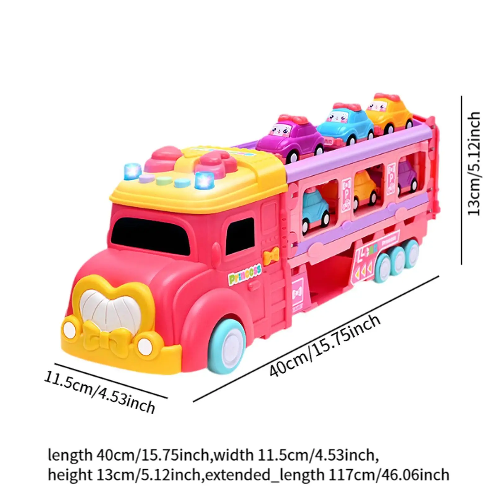 Coches deslizantes de pista para niños, divertido juego de interacción, coche plegable de juguete para cumpleaños