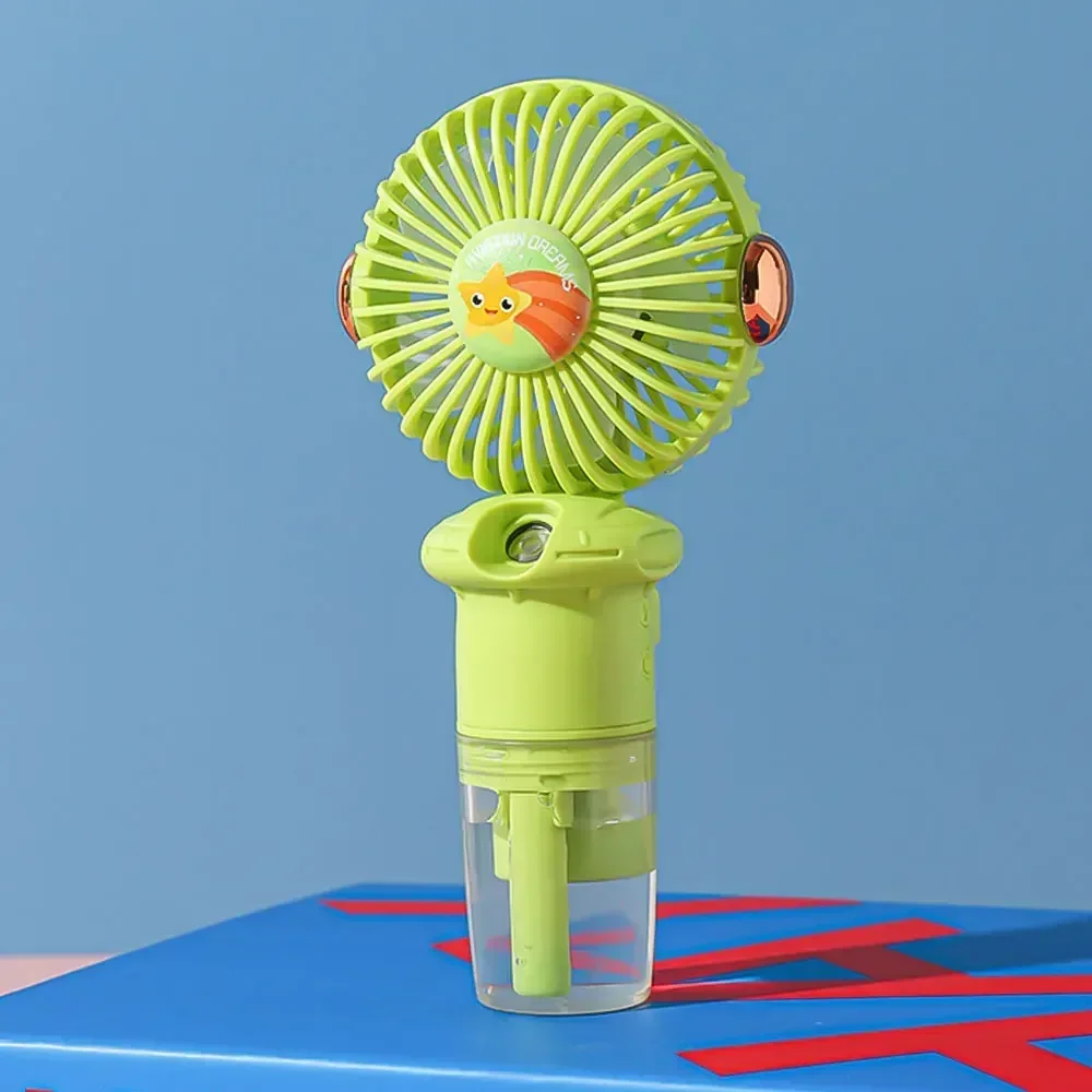 Portable Humidifier Mist Cooler Spray Humidifier Fan 2024 Handheld Mini Air Conditioner USB Rechargeable  for Home/Office