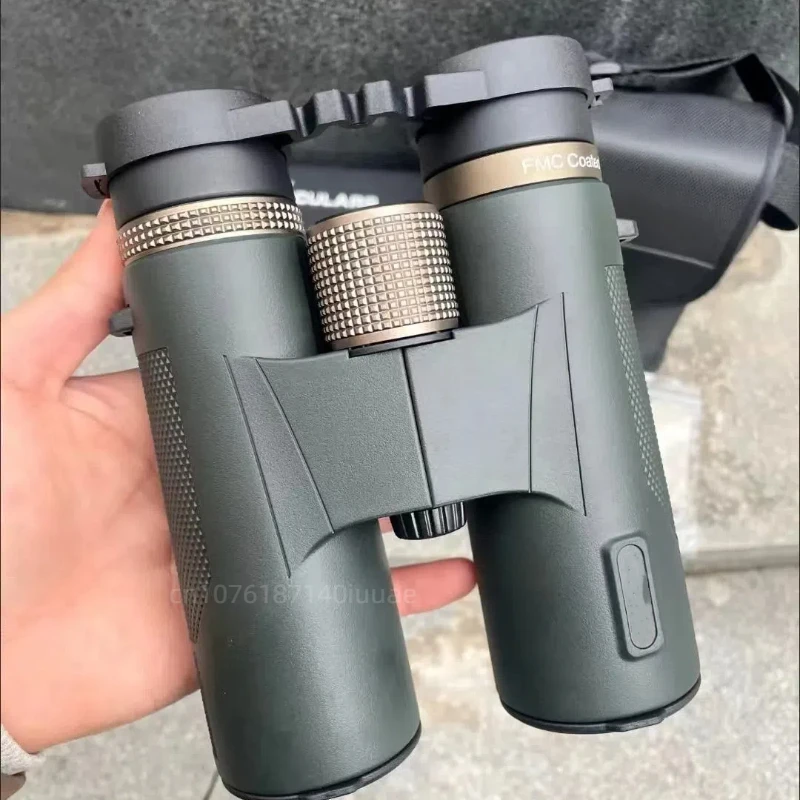 New ED Binoculars 10x42 High Magnification High-definition Nitrogen Filled Waterproof Travel Outdoor Viewing Hunting Telescope