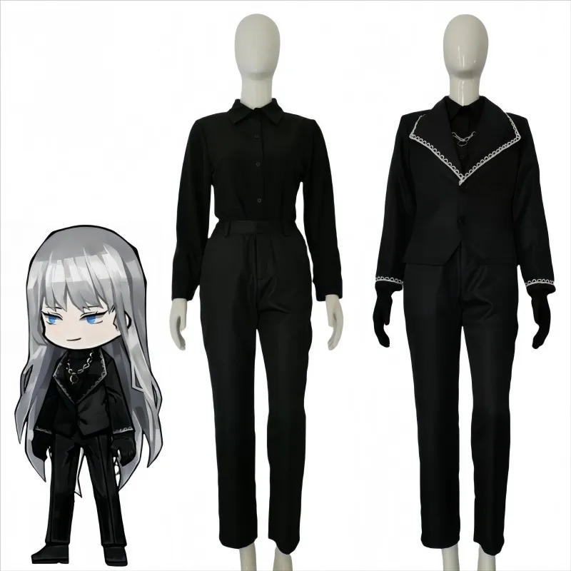 

Anmie And Games Angelica's Uniform Set Halloween Cosplayer Stage Costumes Library of Ruina Angelica Cosplay Costume 2026