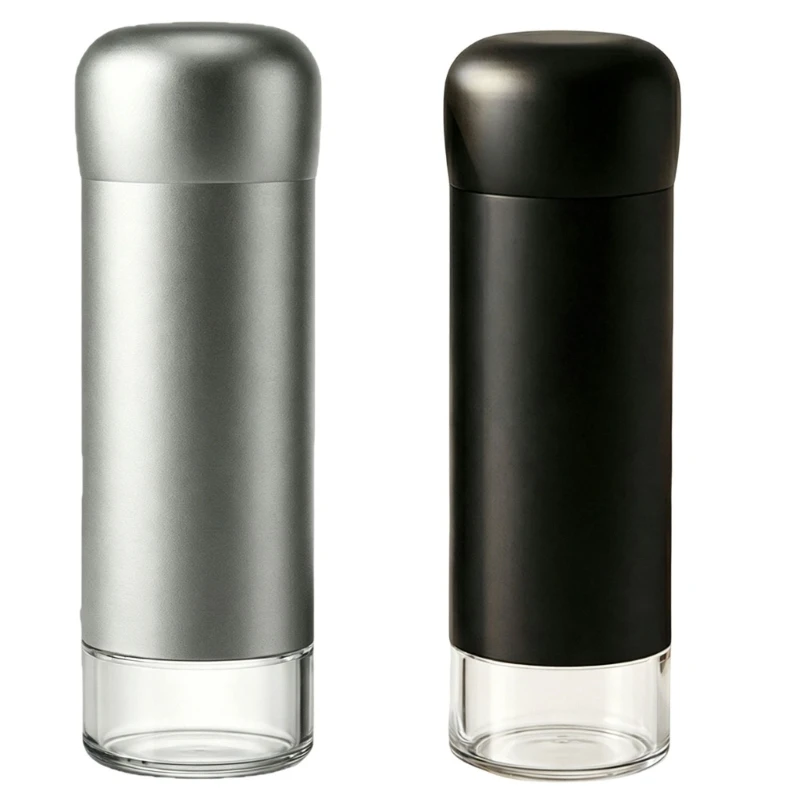 62KD Manual Pepper Mill for Dry Seasoning with Visible Lower Chamber