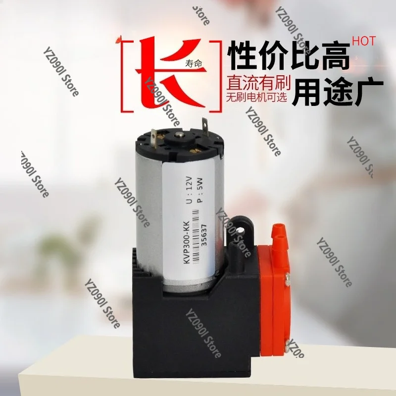 KVP300 Miniature Negative Pressure Vacuum Pump DC12V 24V Small Electric Air Pump For Gas Sampling
