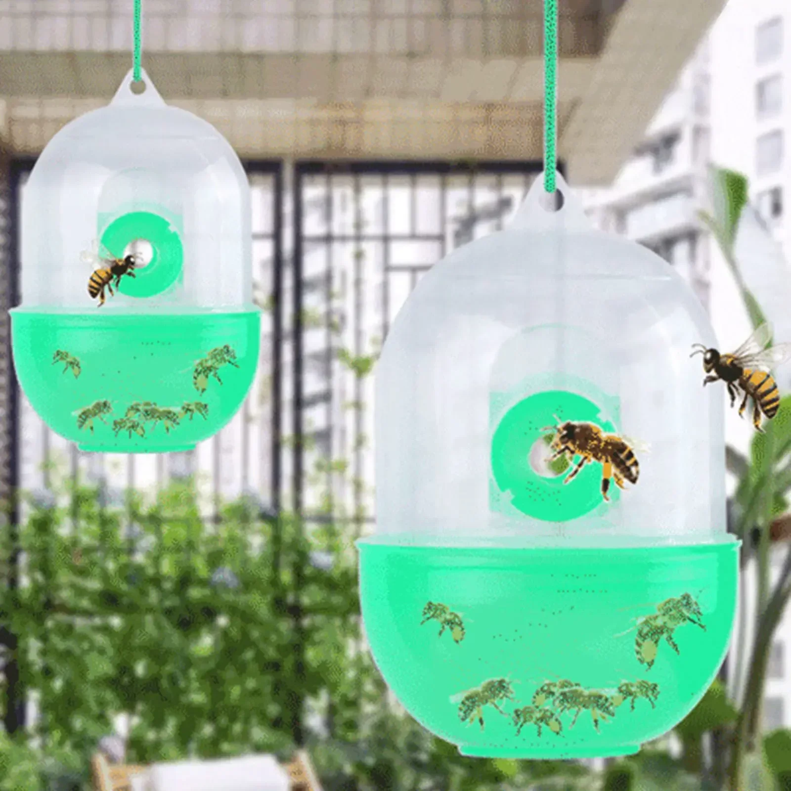Многоразовая уличная подвесная ловушка для ос, ловушка для мух, ловушка для пчеловодства, клетка, оборудование, инструменты, шершень, борьба с вредителями, Прямая поставка