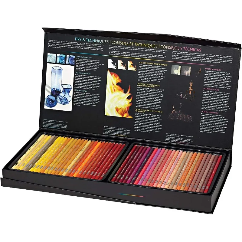 Colored Pencils Art Kit Artist Premier Wooden Soft Core Pencils 150 ct. with Pencil Sharpener [151 pc. Set]