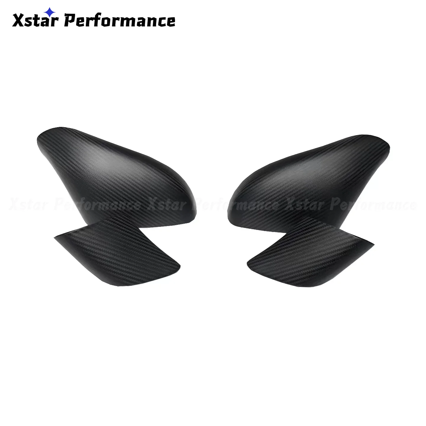 Matte Dry Carbon Fiber Side Mirror (Replacement) For Maserati MC20