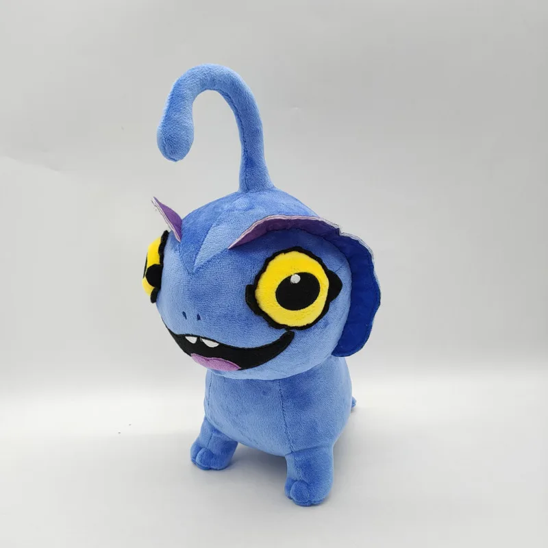 Cartoon Movie 25cm The Sea Beast Plush Toy Hot Game Blue Sea Beast Plushie Soft Stuffed Doll For Kid Boy Birthday Gift Collect