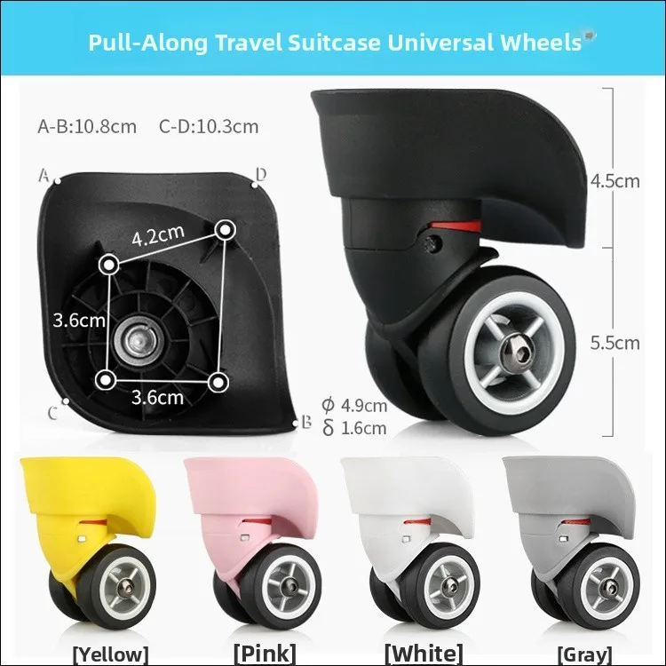 Large Wheel Lage Suitcase Travel Bag with Pull Rod Smooth Rolling Wheels Glides J002 Durable Handbag for Men And Women