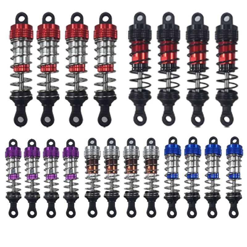 Wltoys 144001 144002 144010 124007 124008 124016 124018 124019 Metal Shock Absorber Oil Damper RC Car Upgrade Parts Accessories