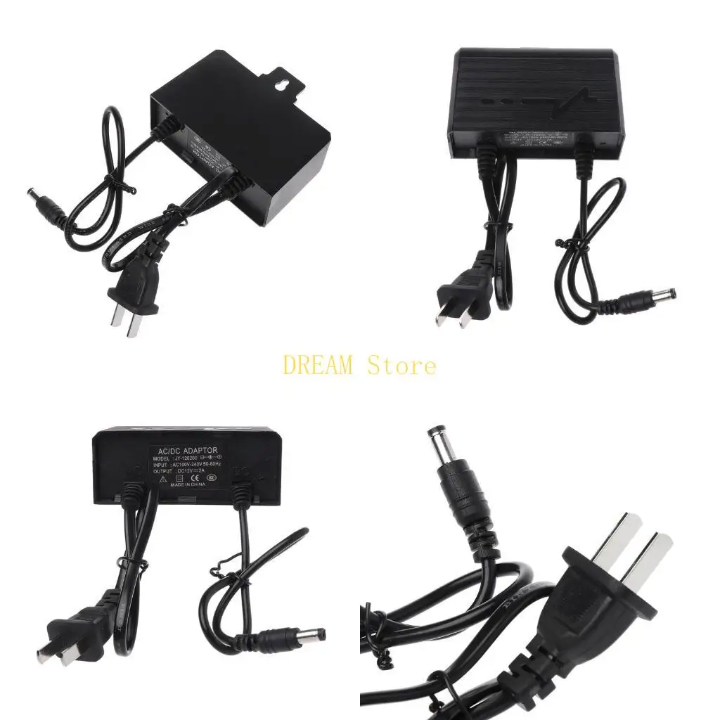 Power Supply AC for DC Adapter 12V 2A EU US Plug Waterproof Outdoor for best sale