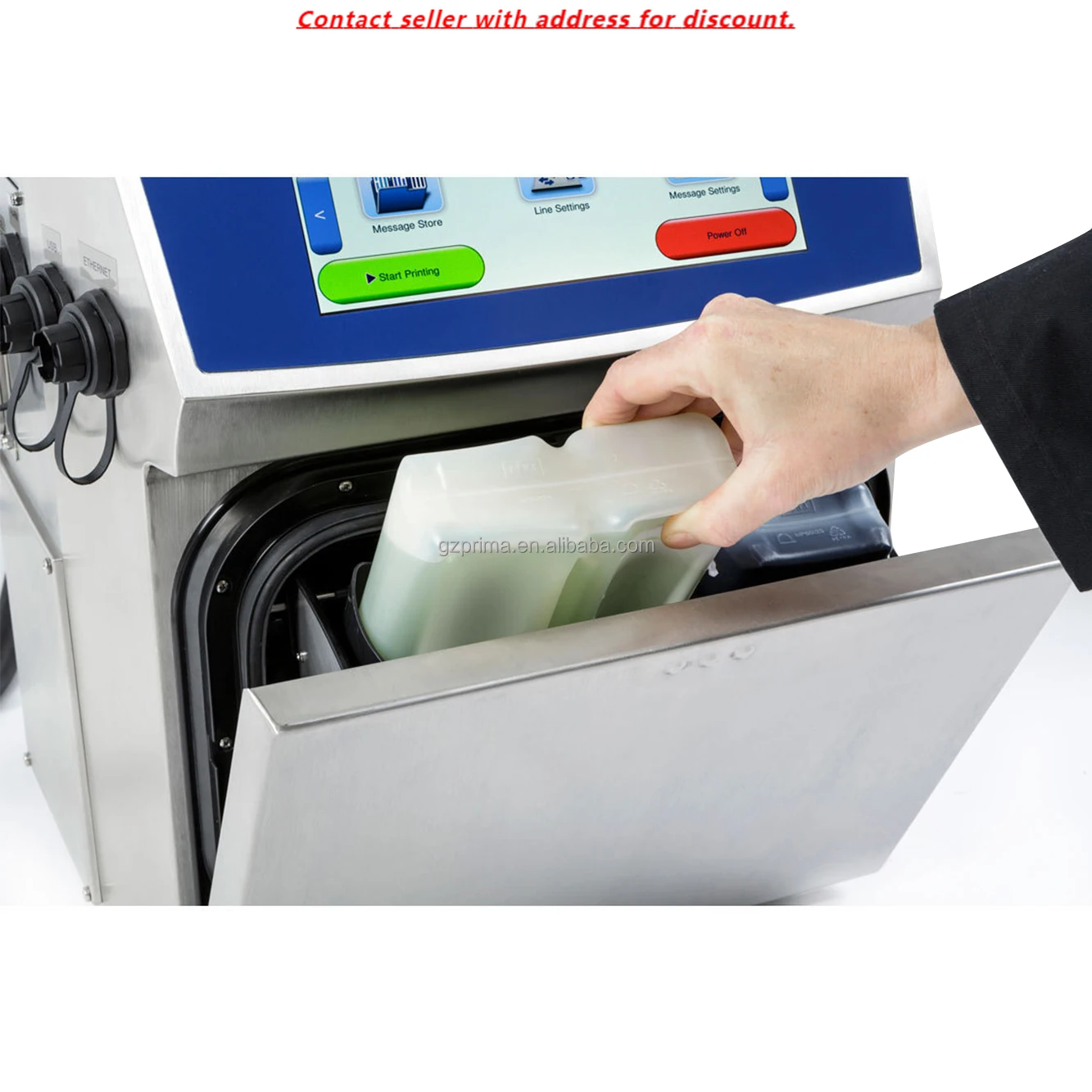

LINX CIJ Printer 8900 8800 8700 Mk11 Midi Series High Speed Printer CIJ Printer Black Ink Linx CIJ Coding Machine Original