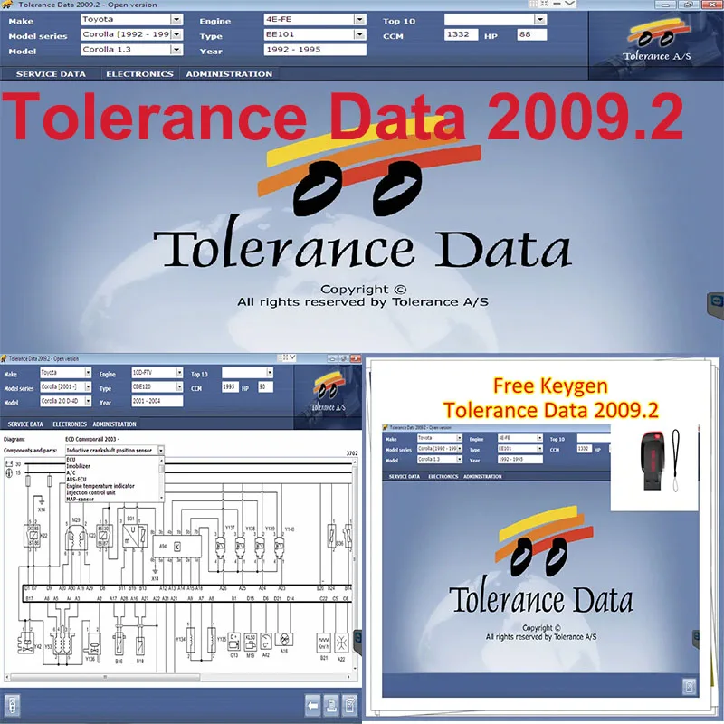 

Latest ! Tolerance Data 2009.2 Software with Free Keygen Unlimited Activator+Install Video Guide Multi-language Car Repair Tool