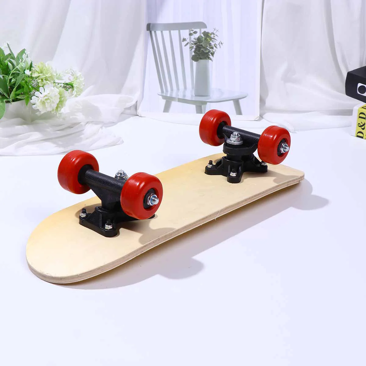 No Printing Skateboard Mini Skateboards DIY Kids Toy Maple Unpainted Decks Child