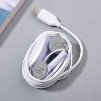 For Samsung A55 A53 A73 A34 A54 M53 A90 A80 A60 S10 5G Type C Earphones In-ear Wired Mic Control USB-C Headset For S21 S20 S23FE