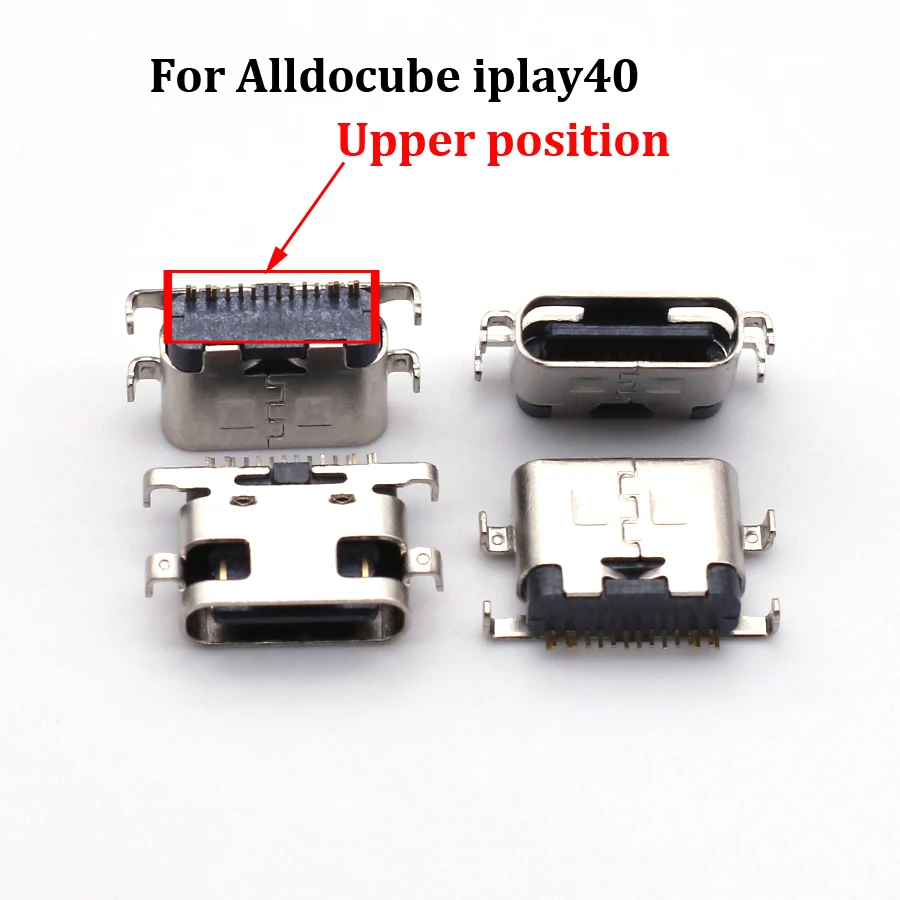 2pcs Type-C USB Jack Charging Socket Charger Port Plug Dock Connector For Alldocube iPlay20 iplay40 SHARP S2 S3 mini FS8010