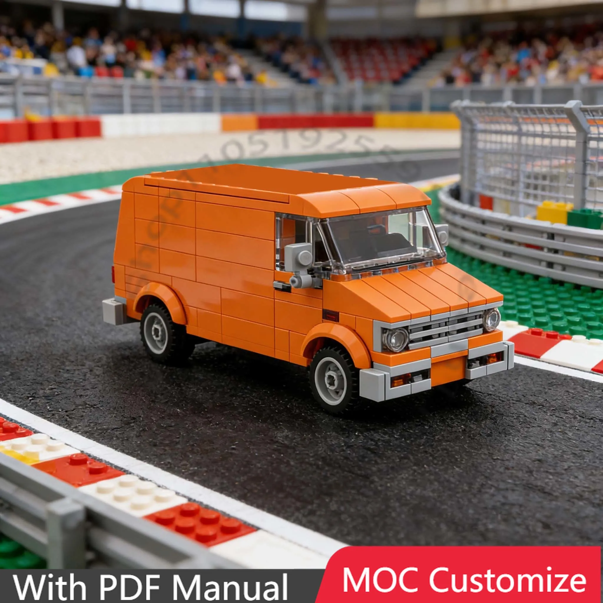 

Набор из 198 деталей: Суперкар 1974 Sherpa MOC – Модульный конструктор для индивидуальной сборки, популярный креативный дизайн, технология DIY, игрушка для мальчиков, подарок на праздник