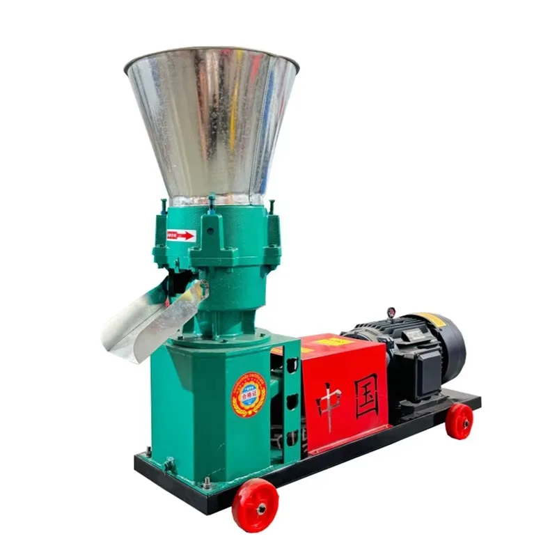 

[Best-selling] High Quality Poultry Cattle Feed Pressing Pellets Pelletizer Making Machine Farm Animal Food Processing Making Ma