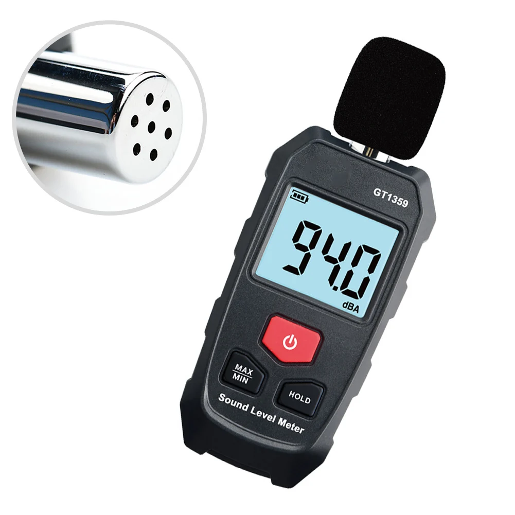 GT1359 Noise Detector for Noise Assessment for educational for labs and Acoustic Environment Evaluation GT1359