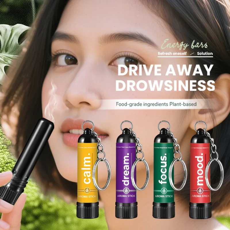 جهاز الاستنشاق الأنفي عصا التبريد التحديث الفوري للتعب خانق الأنف المحمولة طويلة الأمد إحساس بارد تنشيط