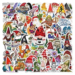 10/30/60pcs Disney Cute Cartoon Dwarf Gnome Decorations Stickers Decal Kid Toy Laptop Motorcycle Phone Car Kawaii Funny Sticker