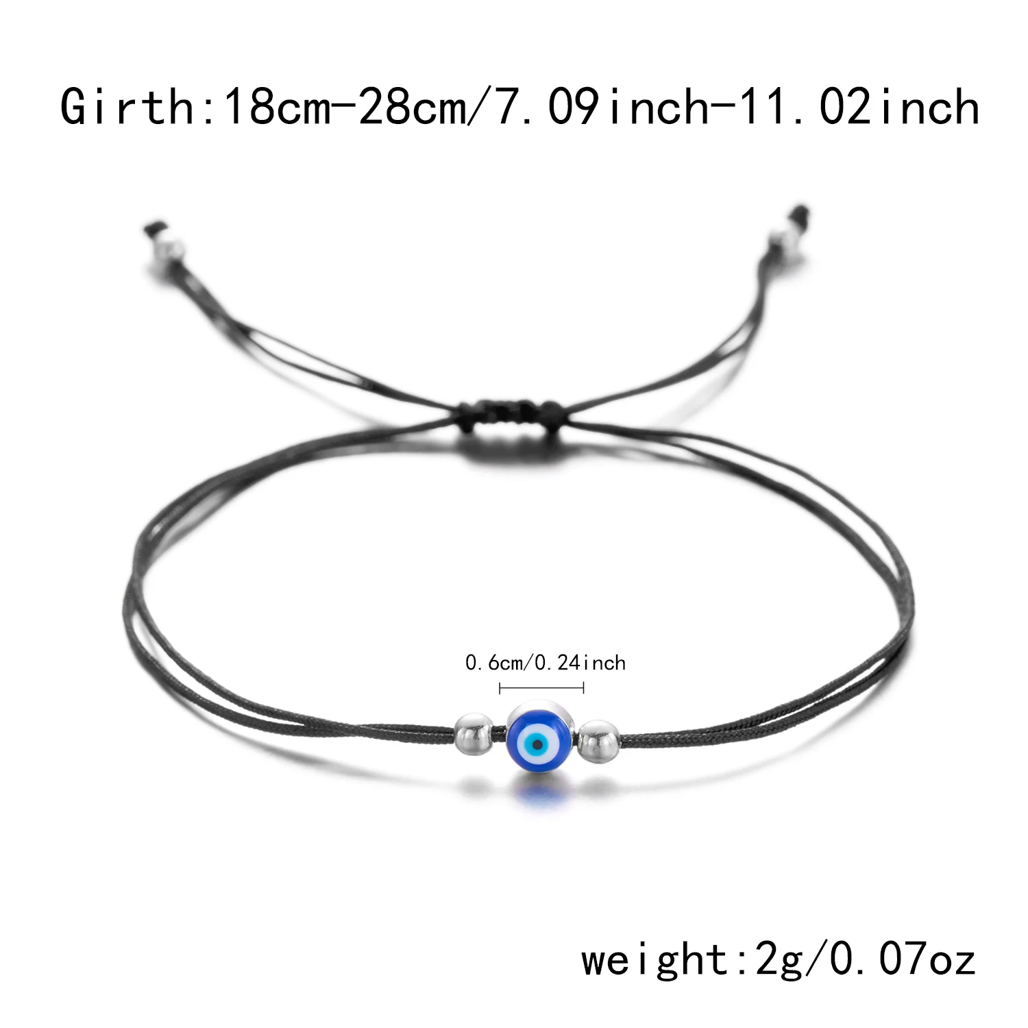 Neues Design 10 Stil Glück rotes Seil blau bösen Blick Armbänder für Frauen handgemachte geflochtene Paar Armbänder Amulett Freundschaft Schmuck – Detail 2