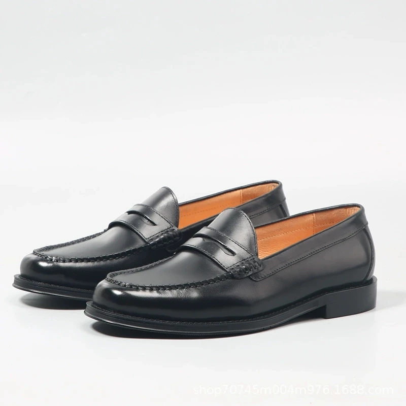 Genuine Leather Men Casual Shoes Luxury Brand Mens Loafers Moccasins Breathable Slip on Flats Driving Shoes